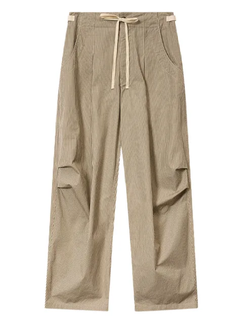 MARANT ÉTOILE Ceryne striped-pattern drawstring trousers