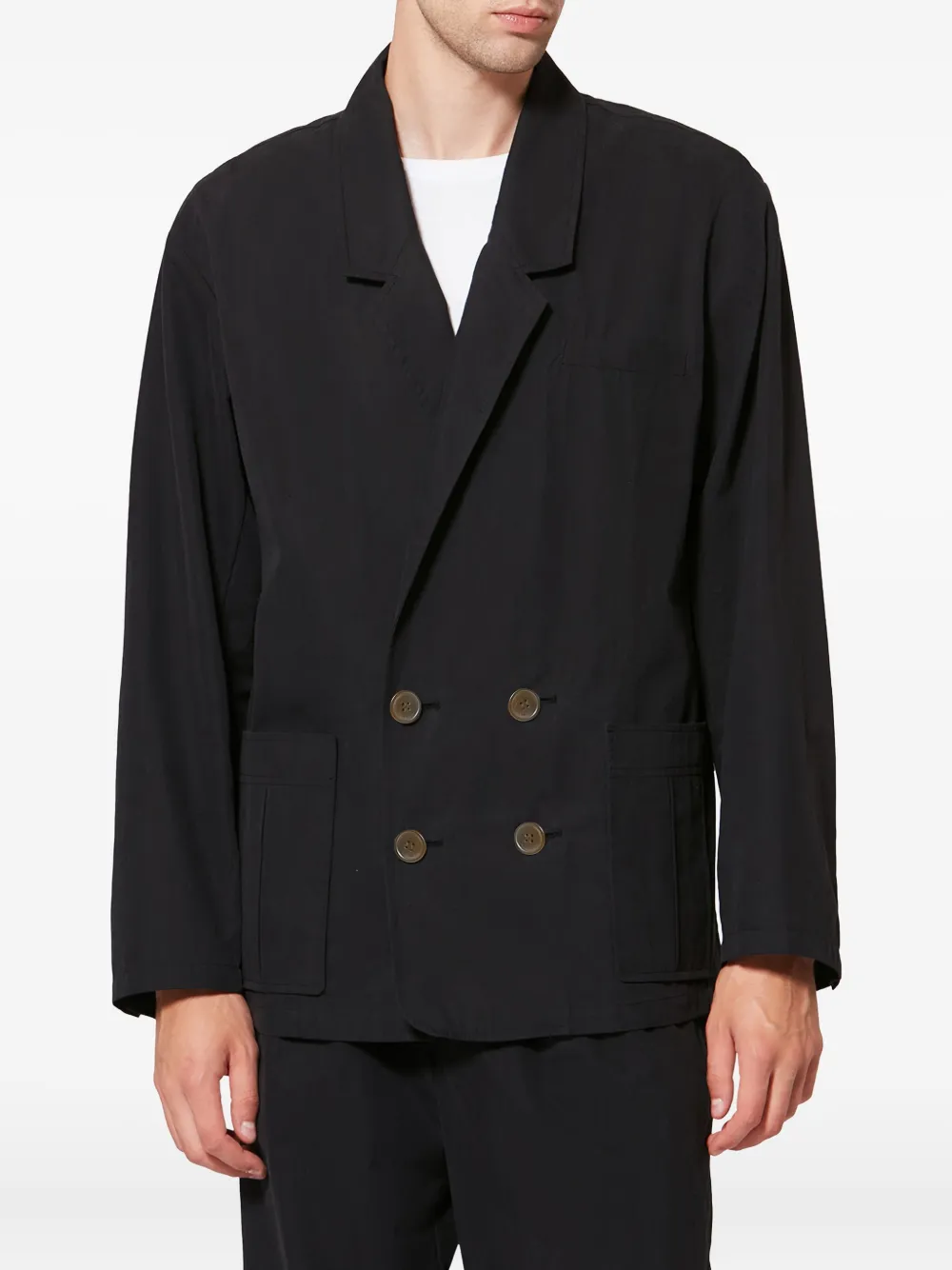  Marant Yhann Buttoned Blazer - Black 
