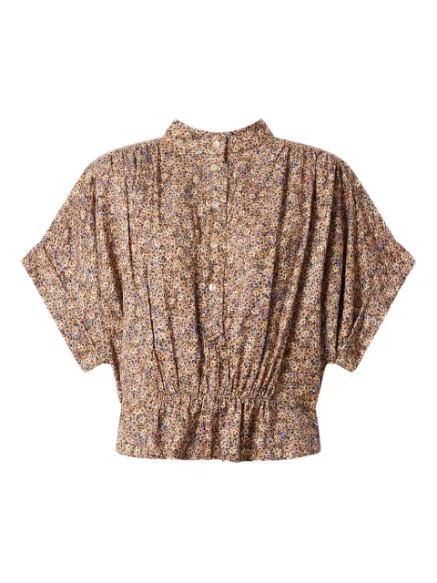ISABEL MARANT Azalea floral button top