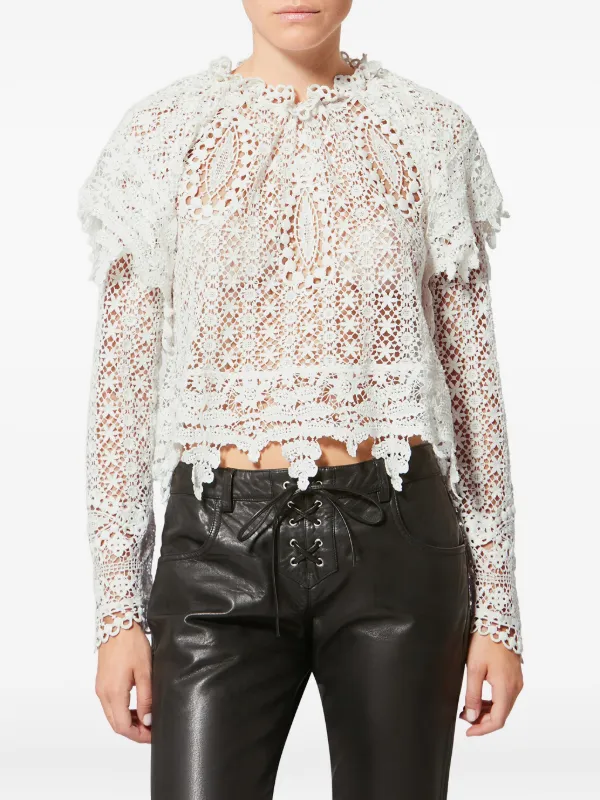ISABEL MARANT ETOILE【カットワークレースプルオーバー】 Isabel 