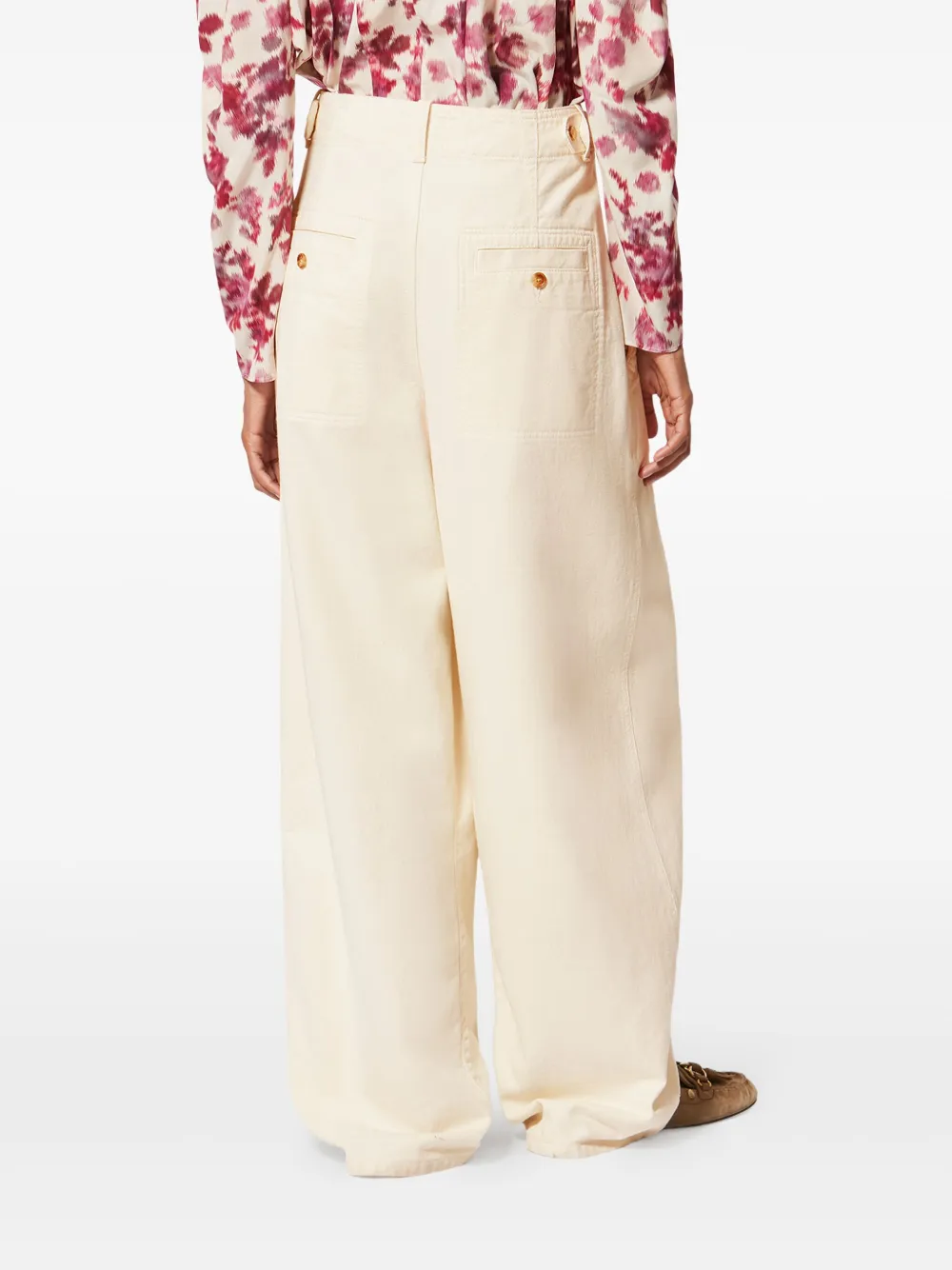 ISABEL MARANT Ireme broek Beige