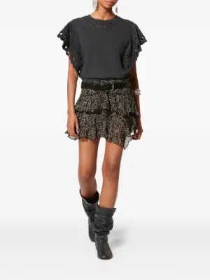 Jupe Longue Isabel Marant Etoile Taille 38 - Noire - Occasion Très Bon état