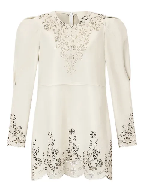 ISABEL MARANT Nala floral-details mini dress