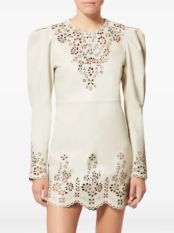 Nala Dress - Female - Chalk - Size 34 - Isabel Marant Nala Dress - Female - Chalk - Size 34 - Isabel Marant