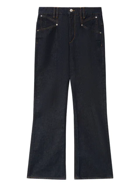 ISABEL MARANT Belvia pocket flared jeans