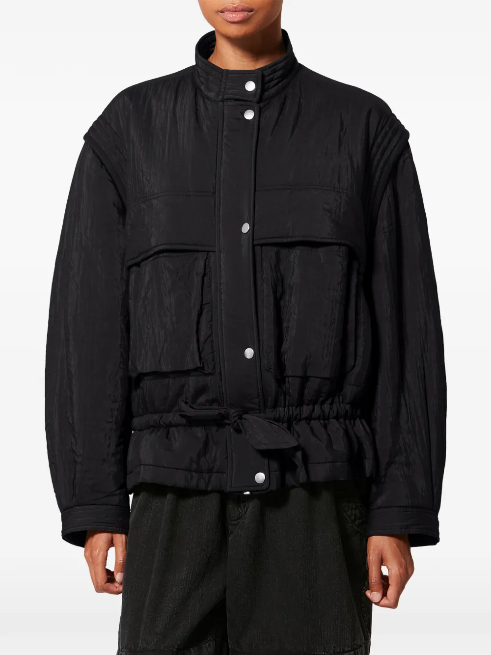  Marant étoile Blandina Flap-pocket Jacket - Black 