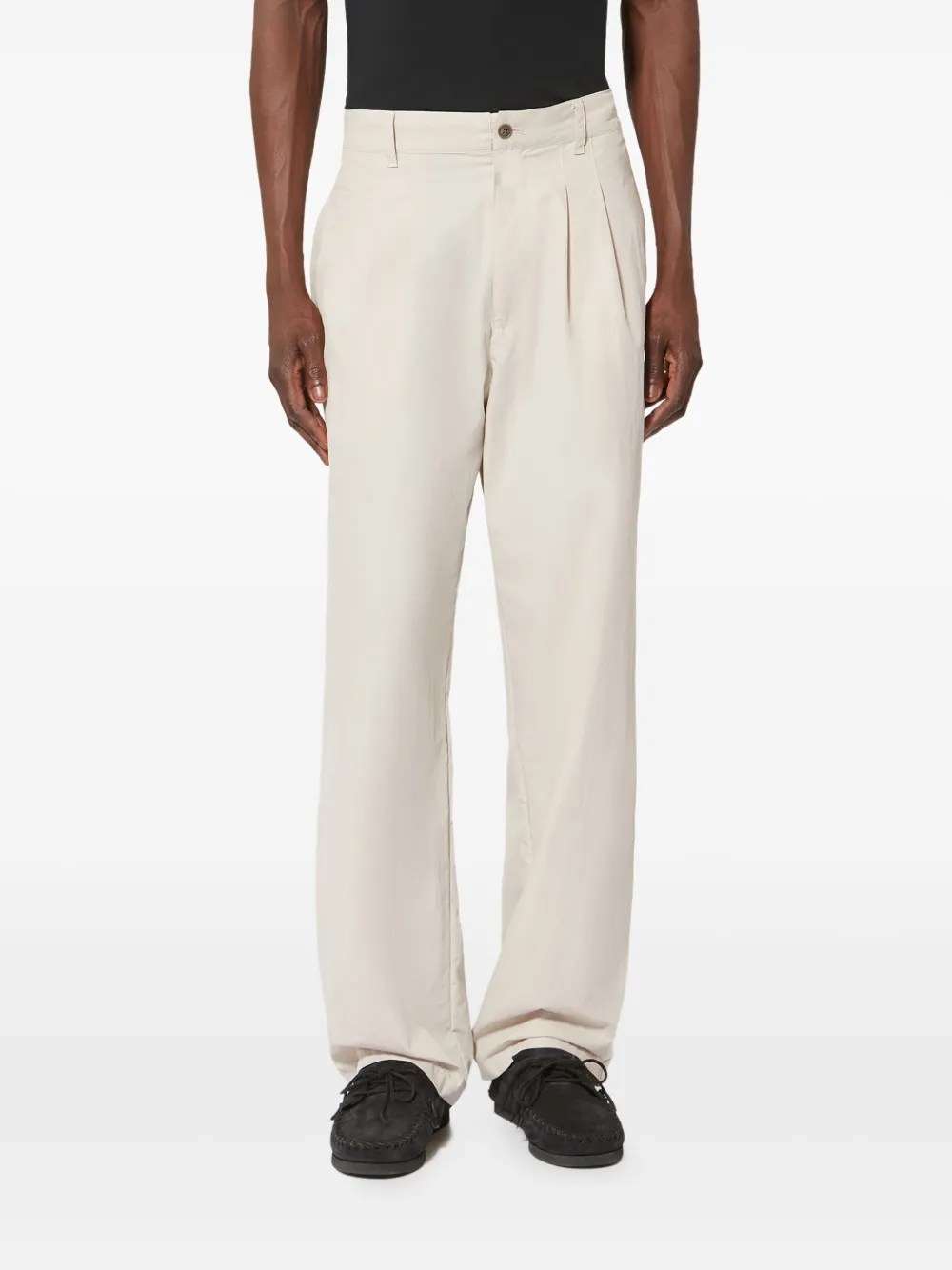 MARANT Yostin pleated trousers | Neutrals | Image 1