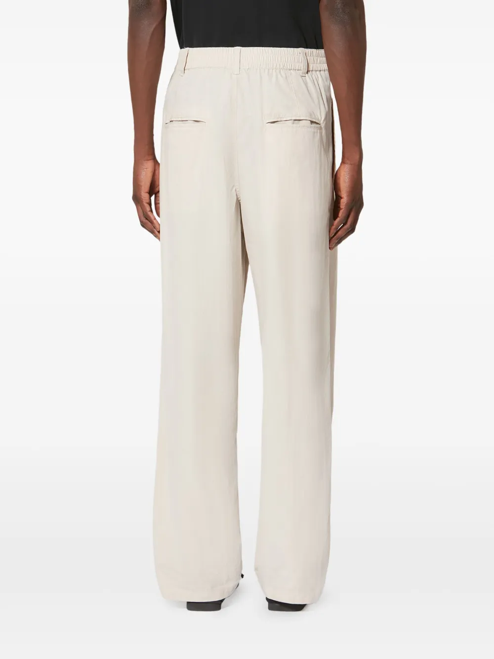 MARANT Yostin broek met plooien Beige