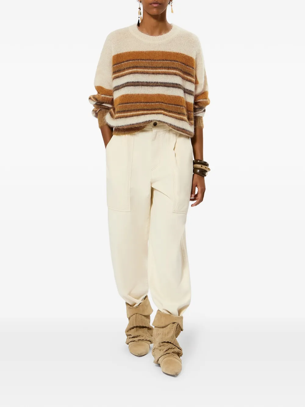 Drussell Striped Pullover