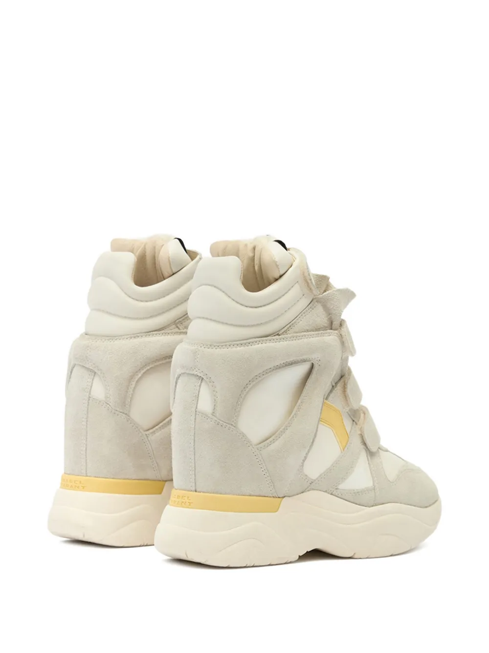 ISABEL MARANT Balskee sneakers met vlakken Beige