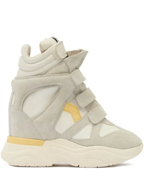 ISABEL MARANT Balskee panelled-design sneakers