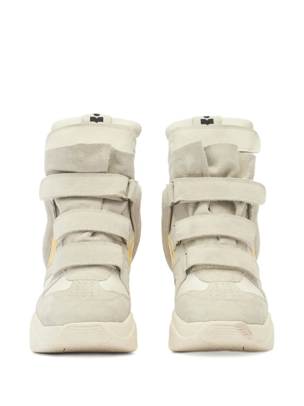 ISABEL MARANT Balskee sneakers met vlakken Beige
