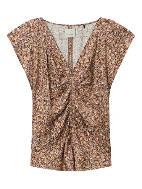 ISABEL MARANT ruffled lonea top