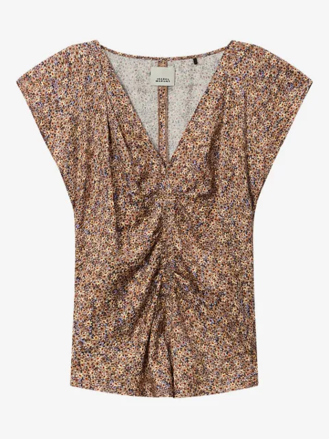 ISABEL MARANT Gerüschtes Lonea Top