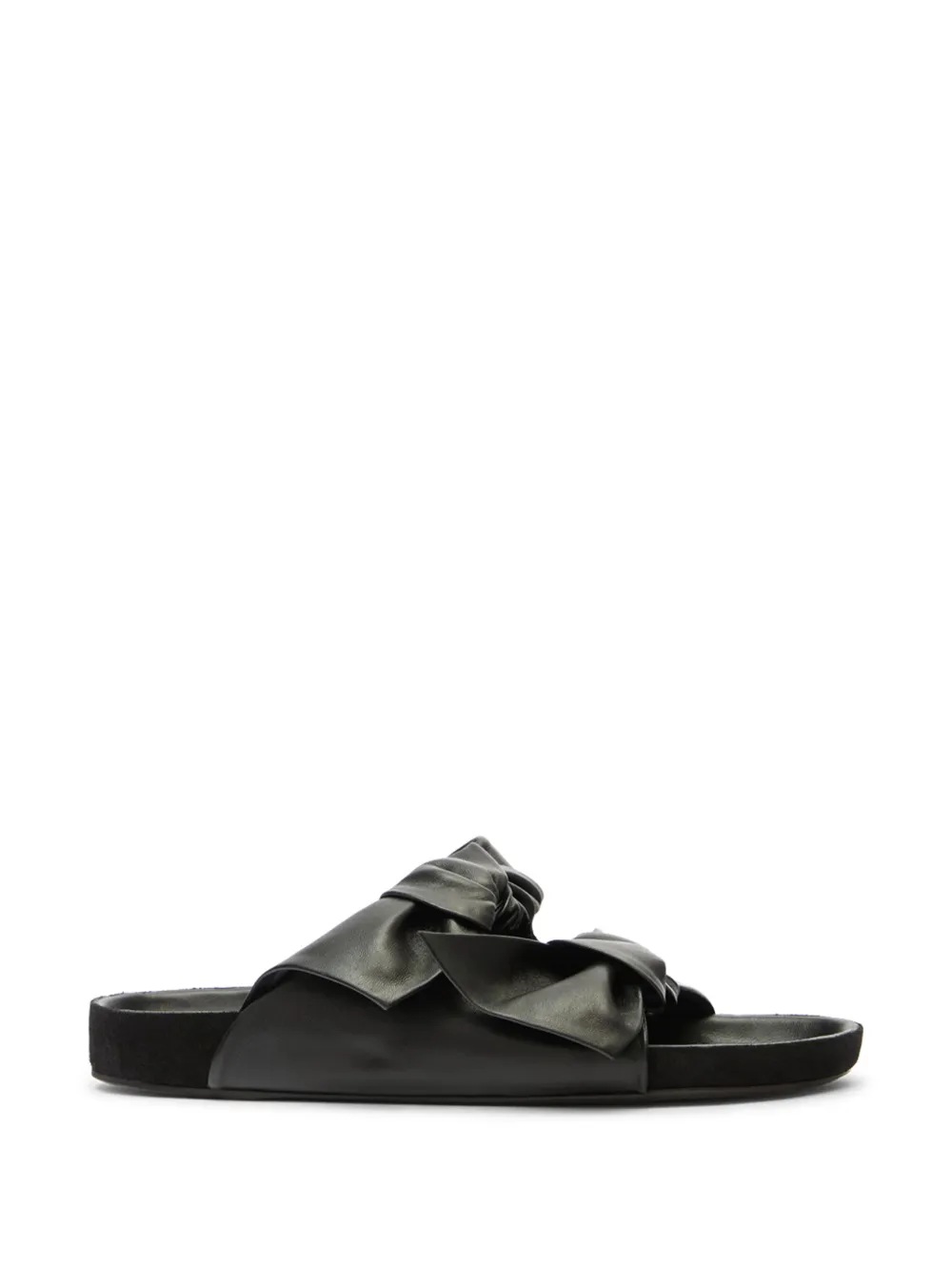 ISABEL MARANT Lennyo bow sandals - Nero