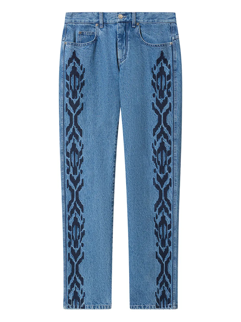 MARANT Lewys Jeans mit Stickerei - Blau
