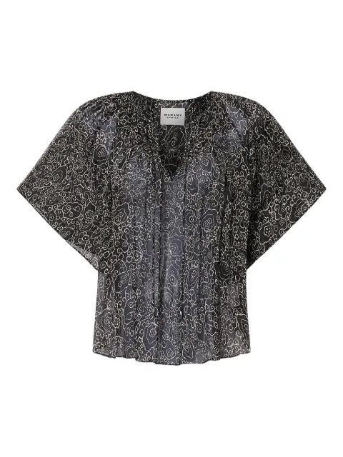 MARANT ÉTOILE Neslya printed blouse