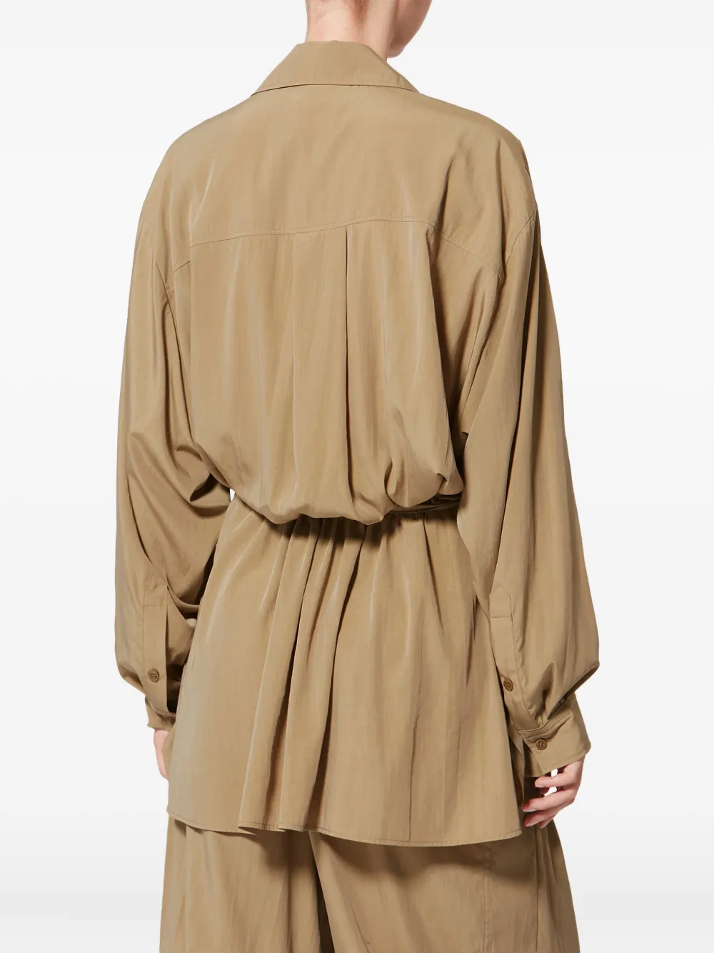 ISABEL MARANT Keren jack met trekkoord Beige