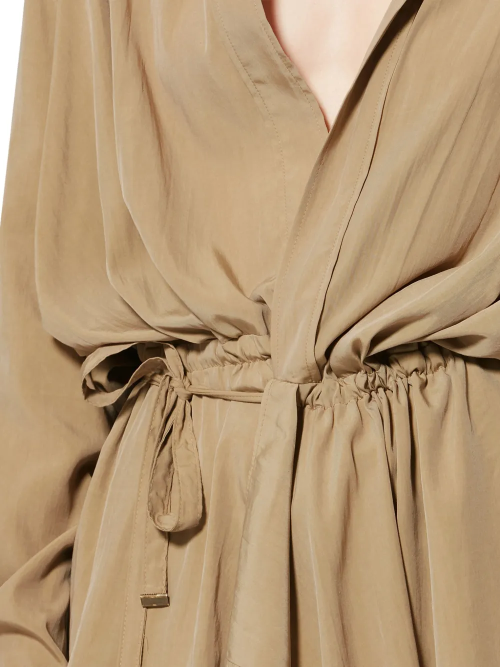 ISABEL MARANT Keren jack met trekkoord Beige