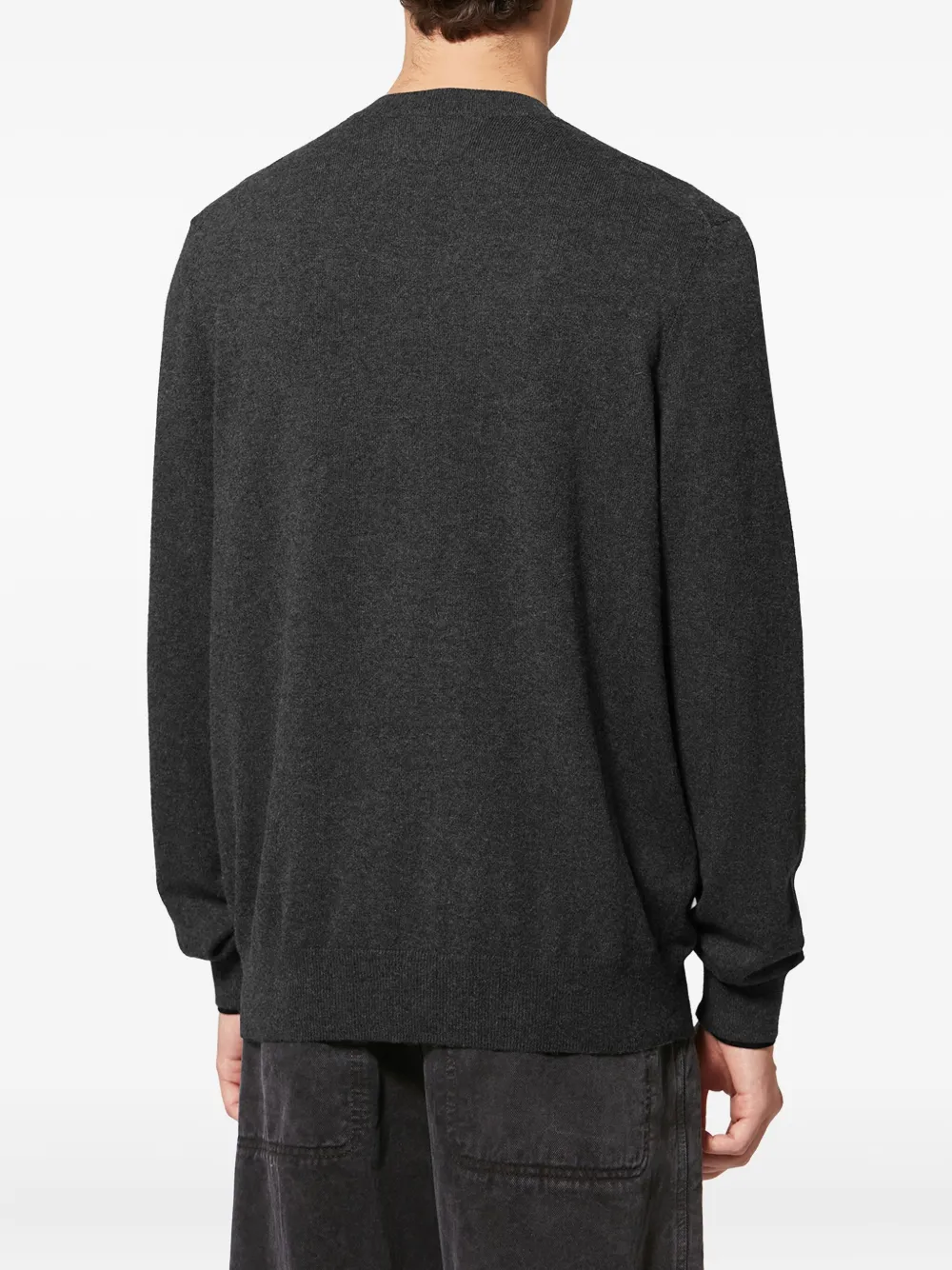MARANT Antea pullover met logodetail Grijs
