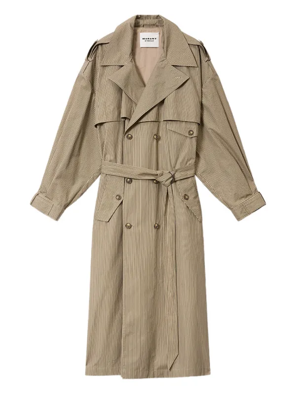 Marant Étoile Chilma Coat in Neutrals