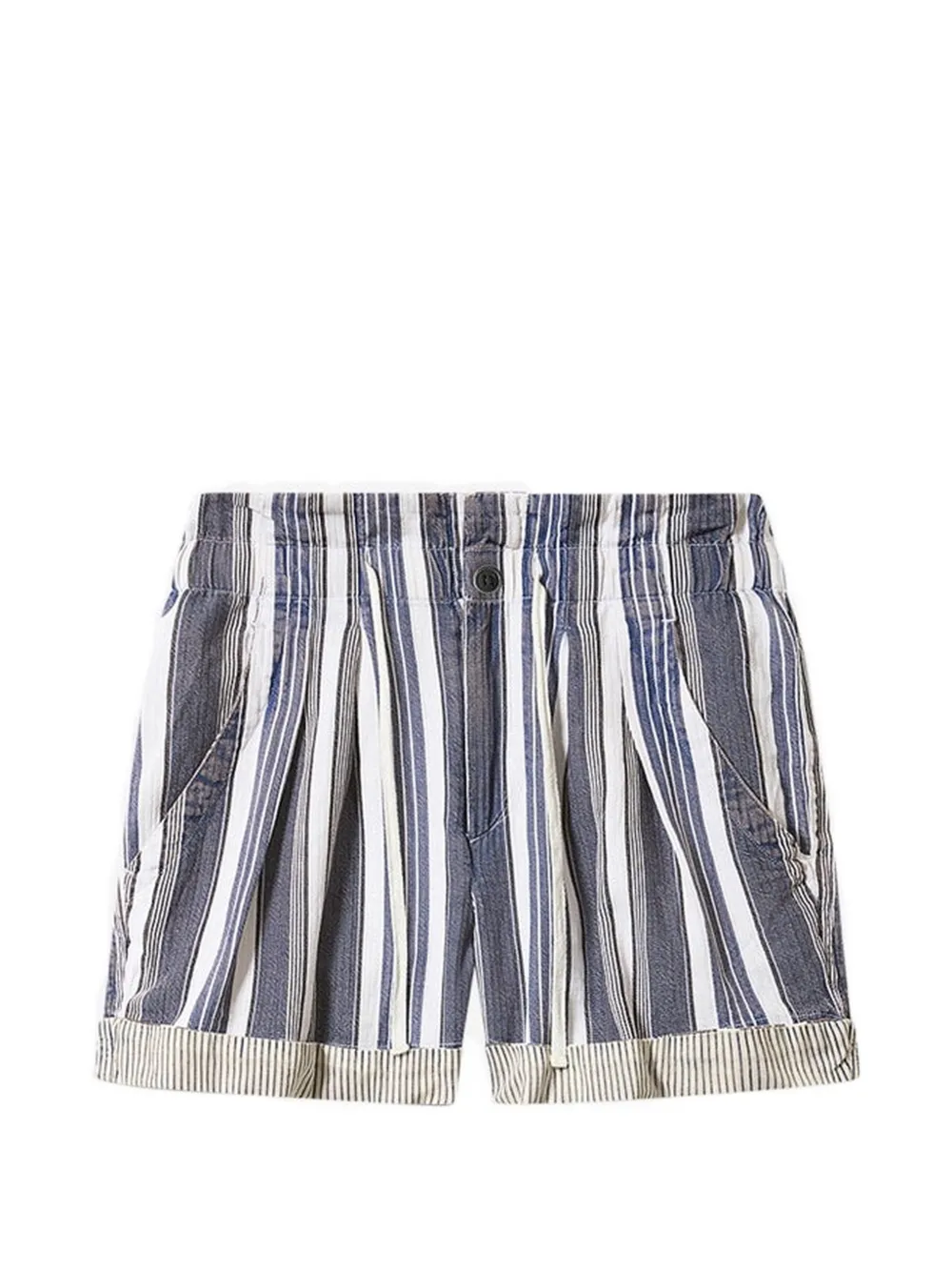 MARANT ÉTOILE NIRMA gestreepte shorts Blauw