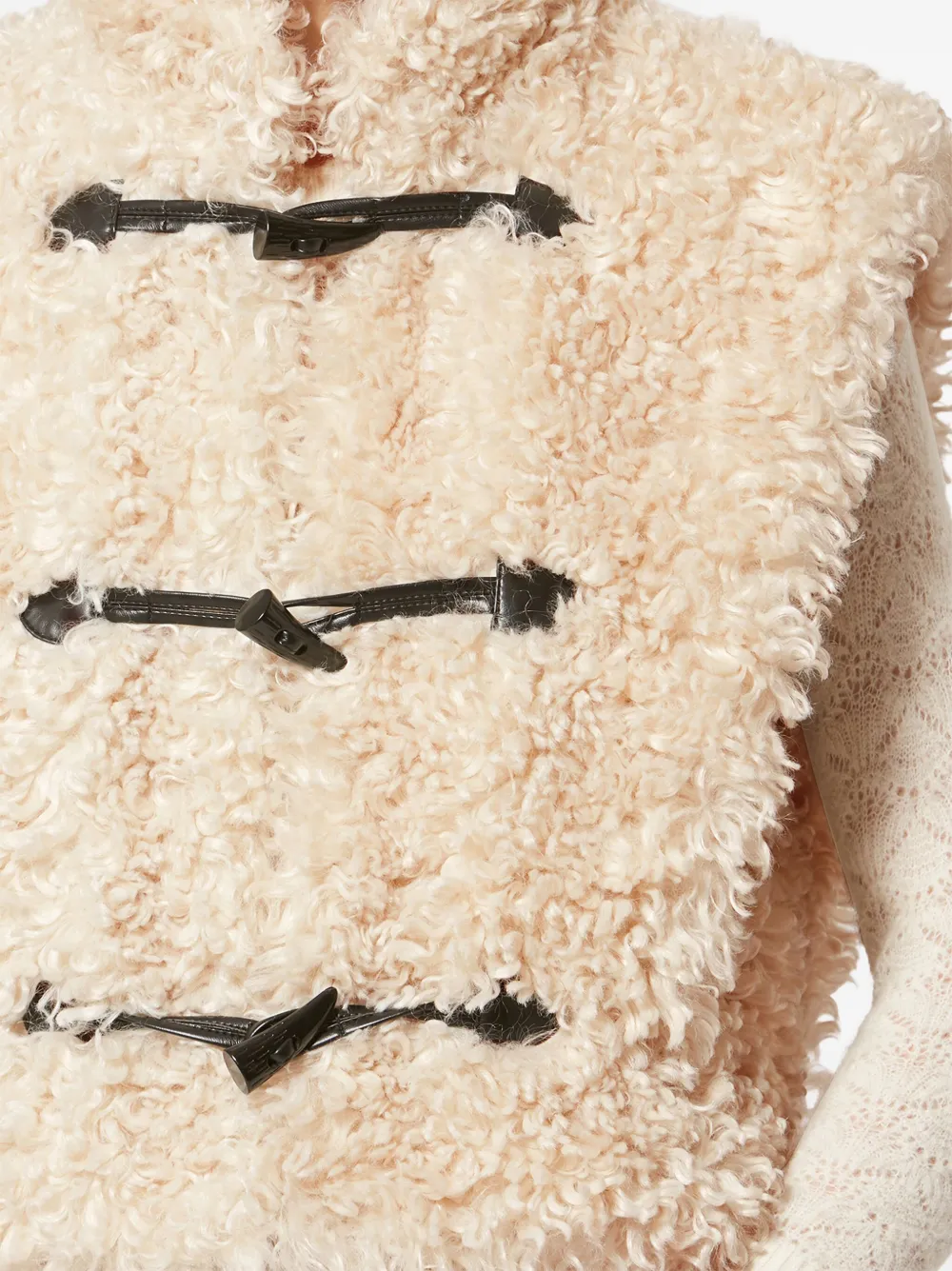 Isabel Marant Étoile Alisa Gilet In Neutral