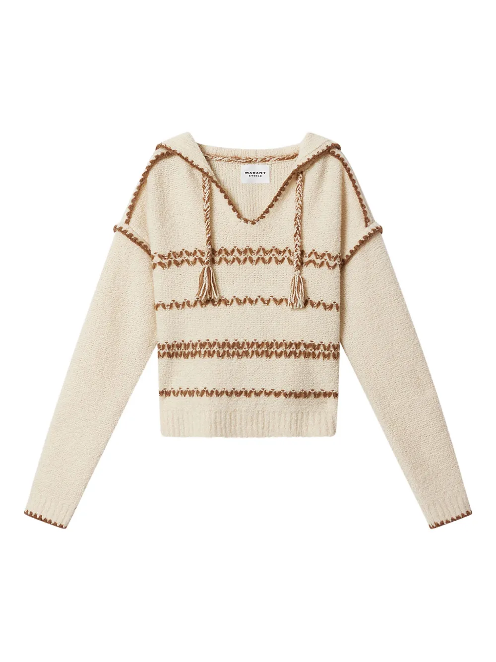 Isabel Marant Étoile Romera Hooded Pullover In Neutral