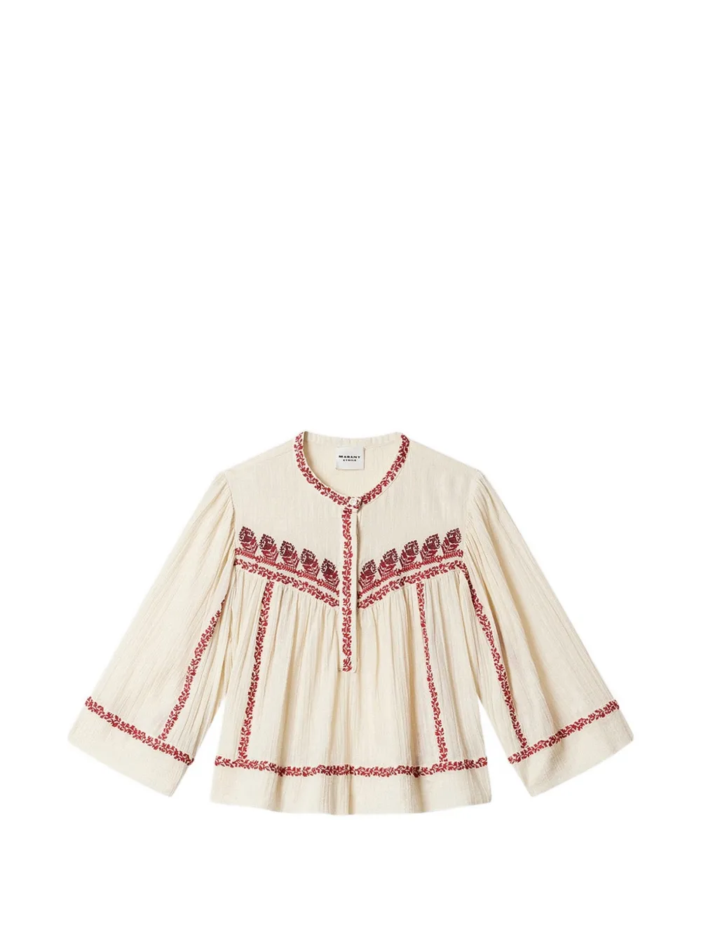 MARANT ÉTOILE JULINE embroidered top - Toni neutri