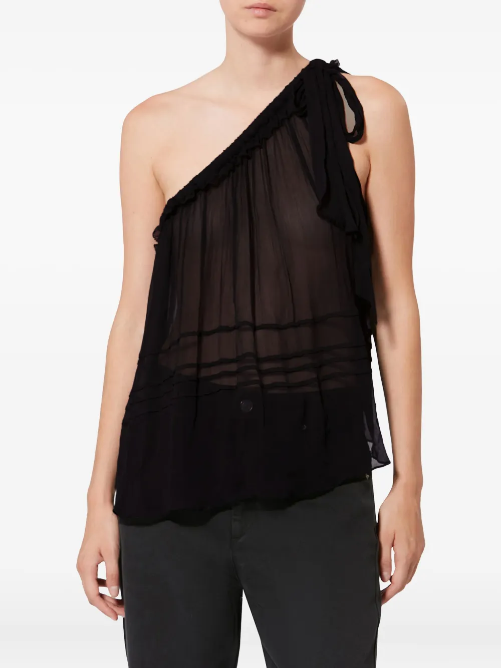 Loeva One-Shoulder Blouse