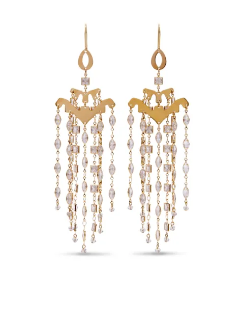 ISABEL MARANT Meline fringe earrings
