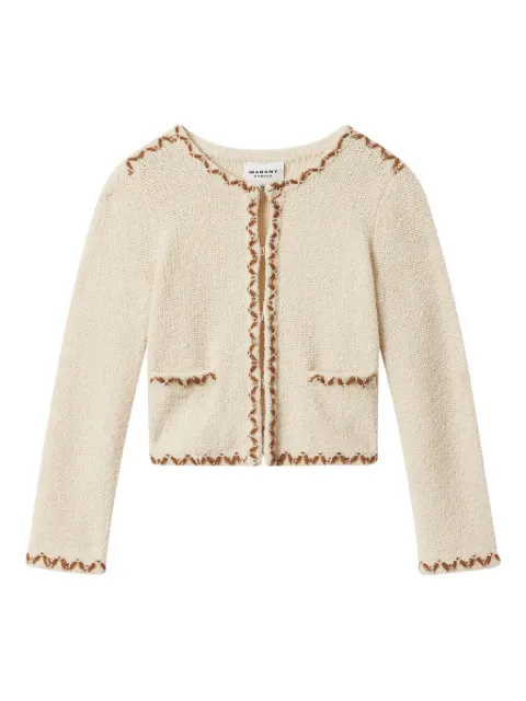 MARANT ÉTOILE Rochelle trim-detail cardigan