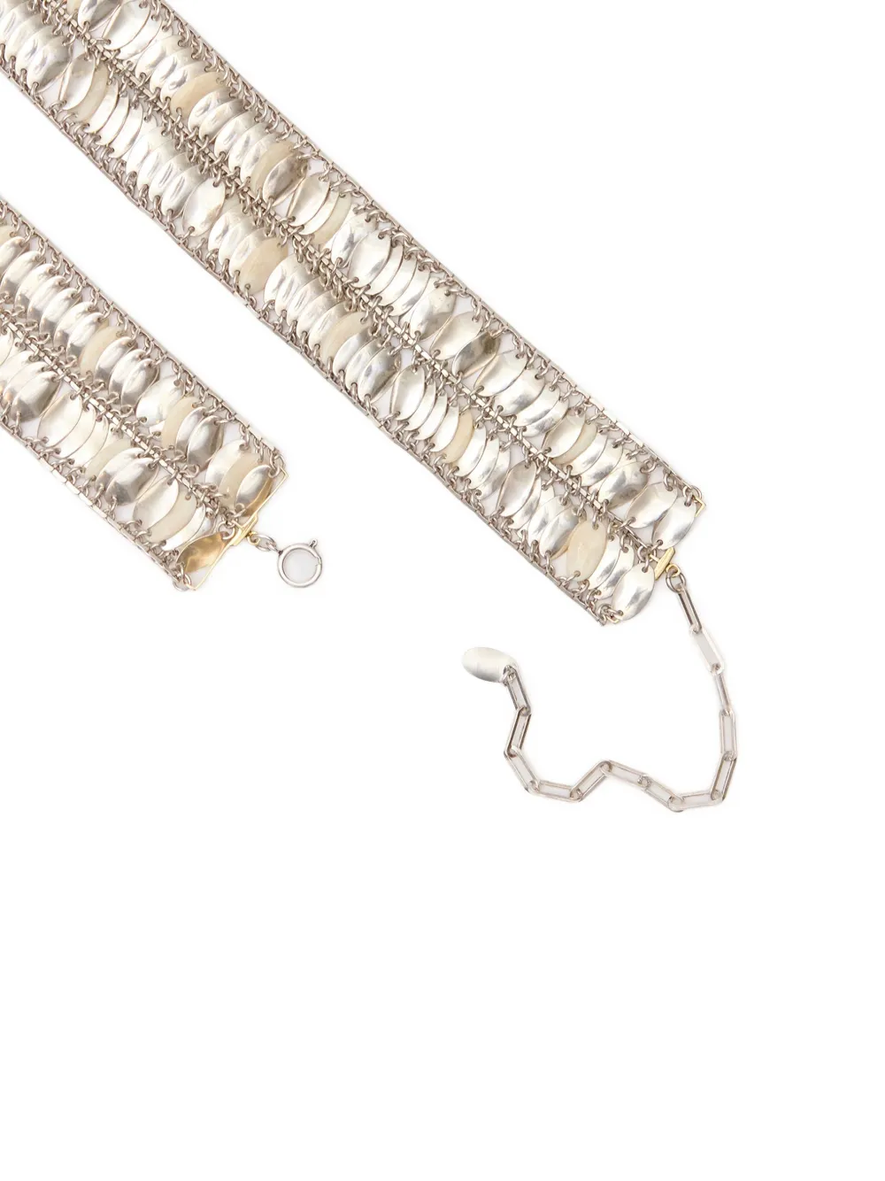 ISABEL MARANT Kailai kettingriem Zilver