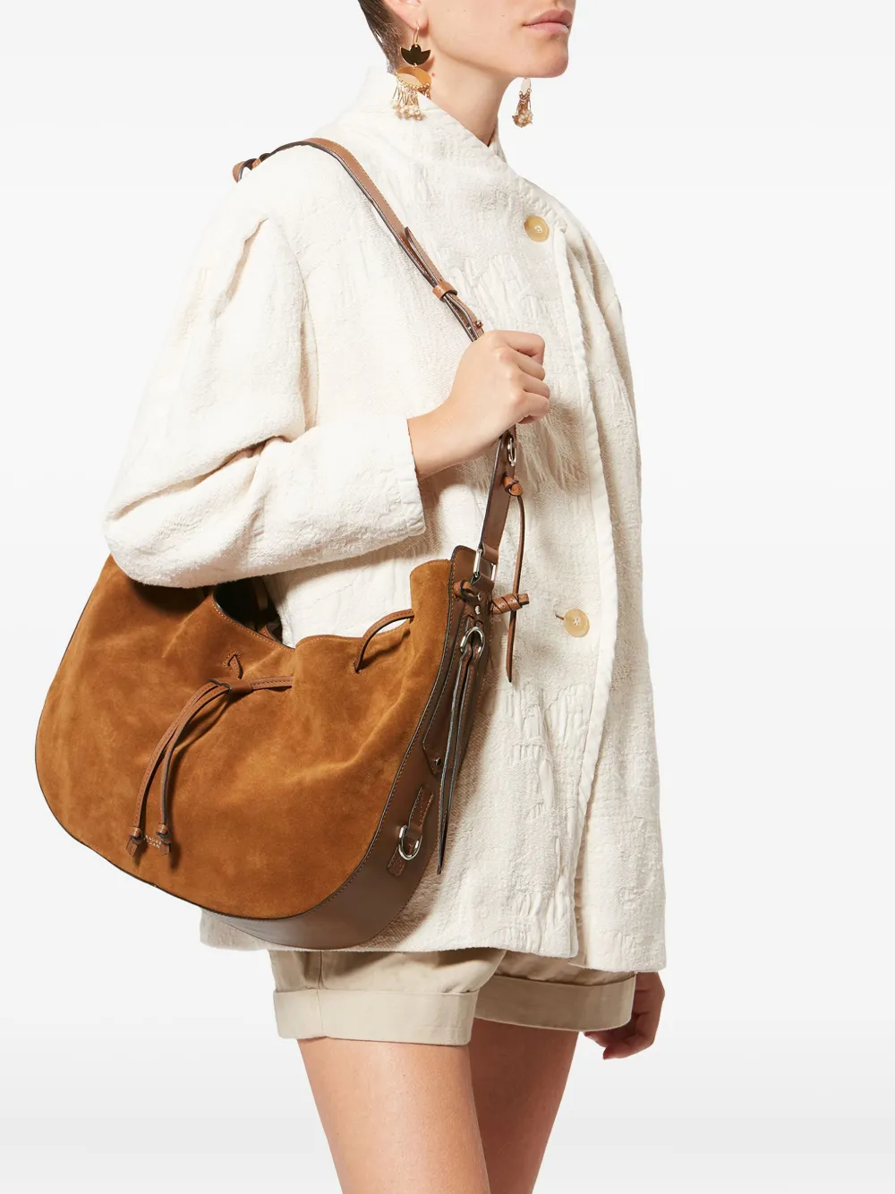 ISABEL MARANT drawstring bolton shoulder bag | Image 2