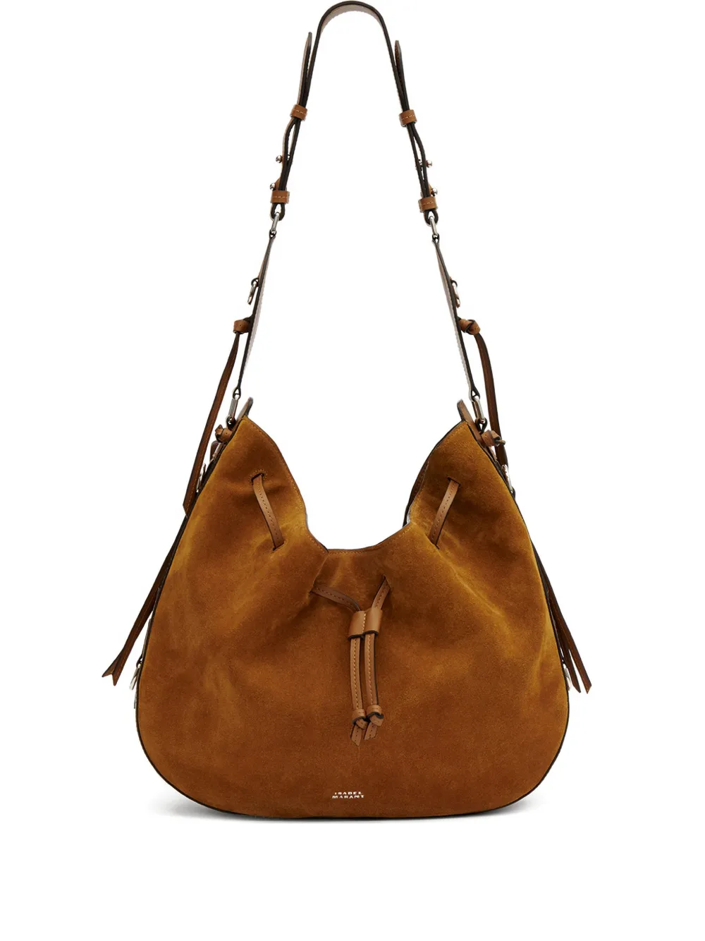 ISABEL MARANT drawstring bolton shoulder bag | Brown | Image 1