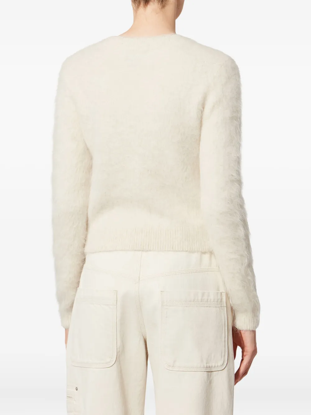 Isabel Marant Hermine Sweater In Neutral