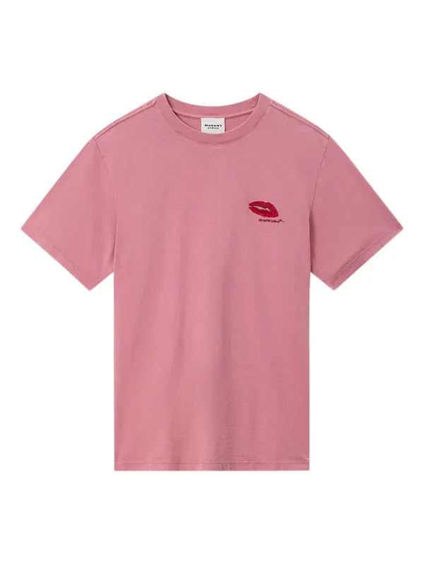 Marant Étoile Zewel T-shirt in Pink