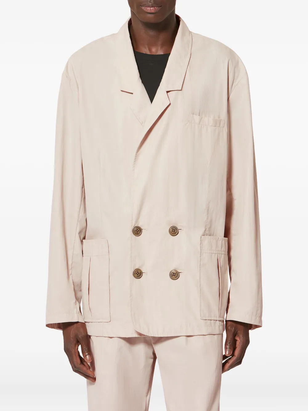  Marant Yhann Double-breasted Jacket - Neutrals 
