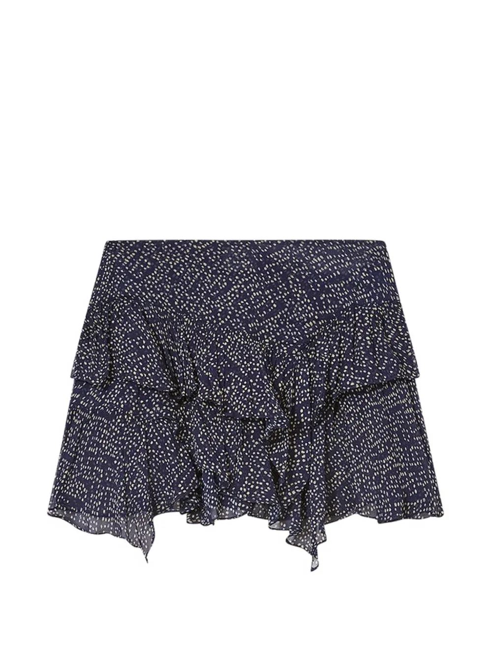 MARANT ÉTOILE Minigonna Lolita con ruches - Blu