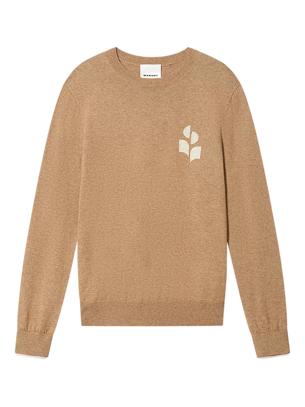 MARANT Antea logo-detail pullover | Brown | Image 1