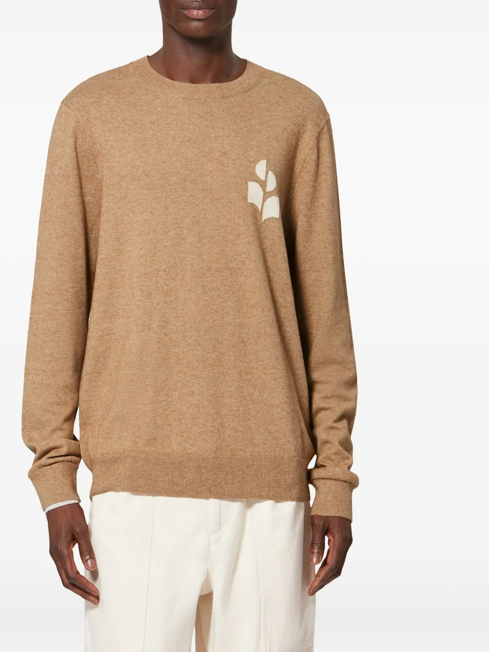  Marant Antea Logo-detail Pullover - Brown 