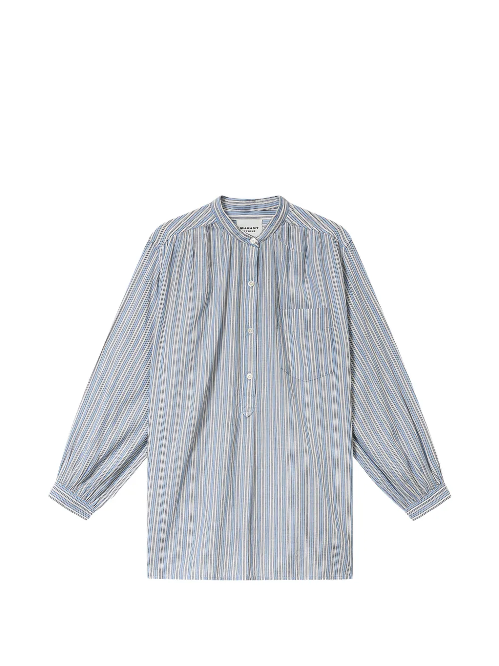 MARANT ÉTOILE Saphia striped blouse - Blu