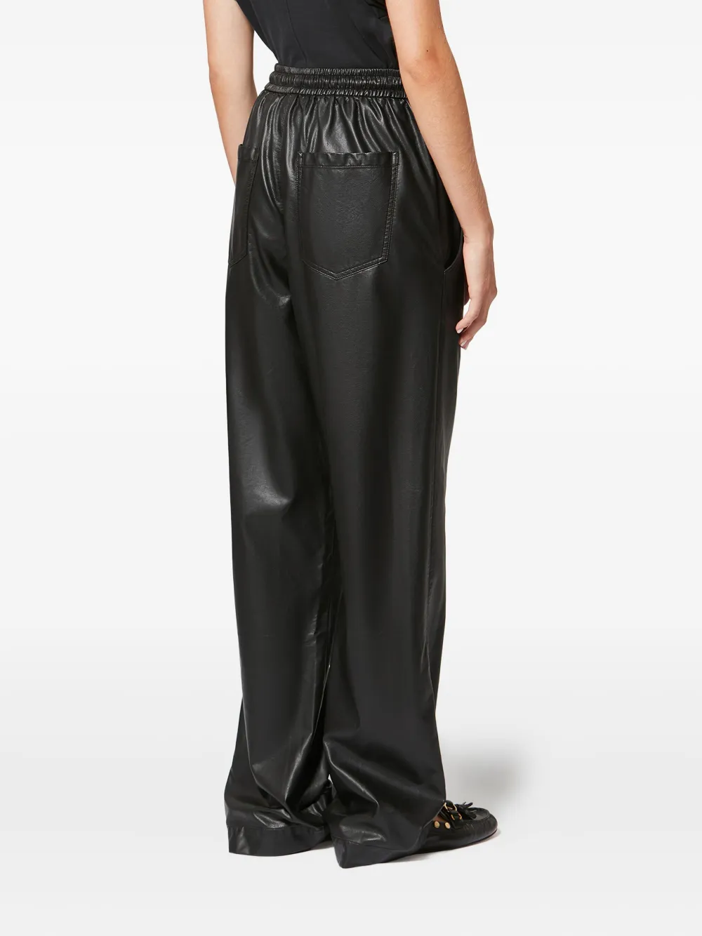 Isabel Marant Étoile Elasticated-waistband Trousers In Black