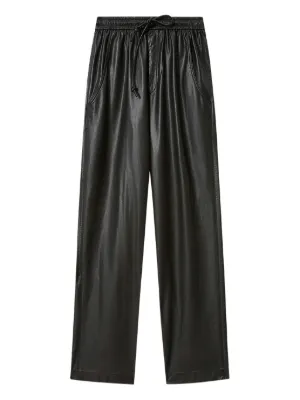 ISABEL MARANT ÉTOILE マランエトワール コットンパンツ 黒 MARANT ÉTOILE ウィメンズ パンツ通販 - FARFETCH