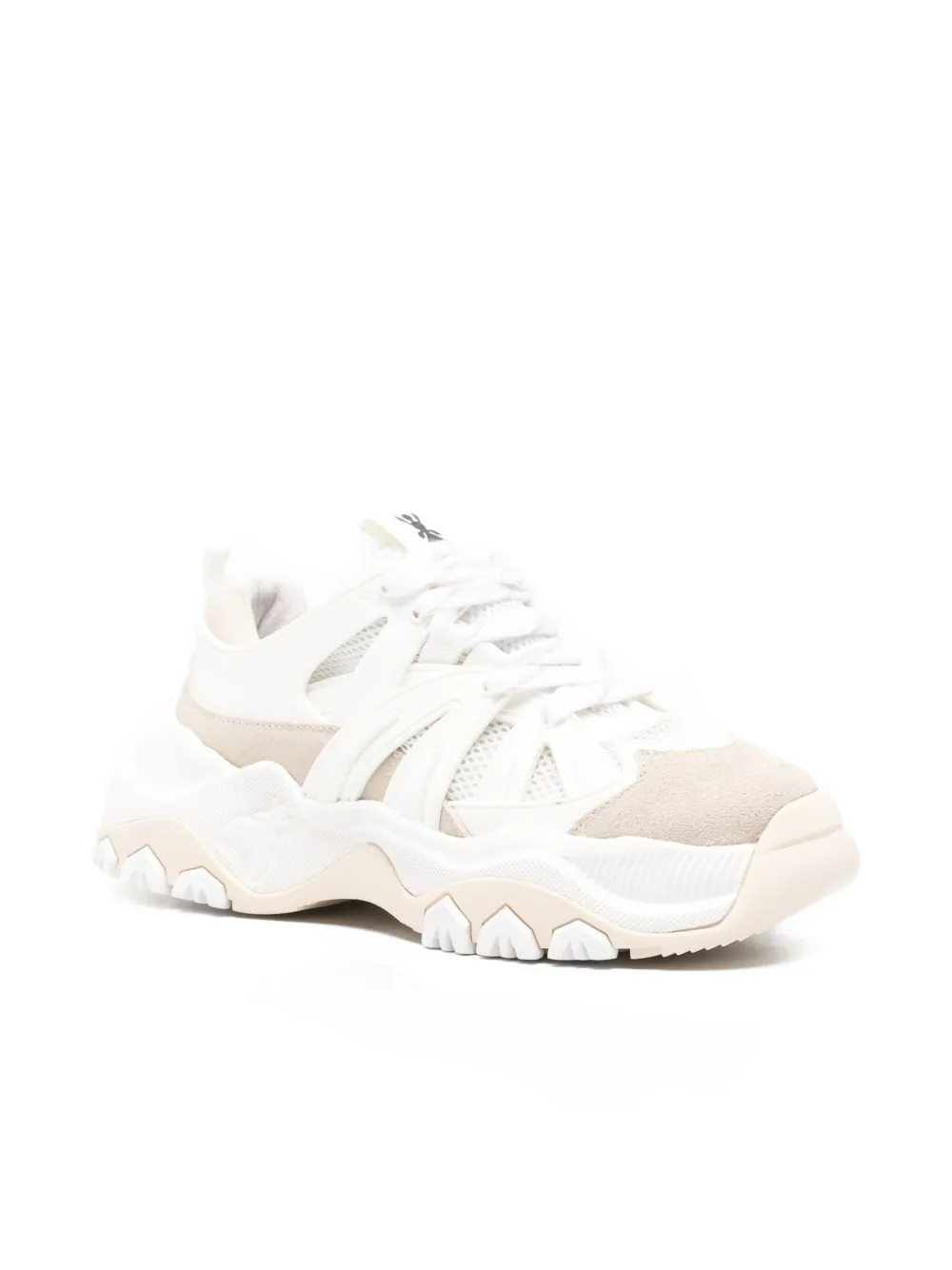 Patrizia Pepe Sneakers met vlakken - Wit