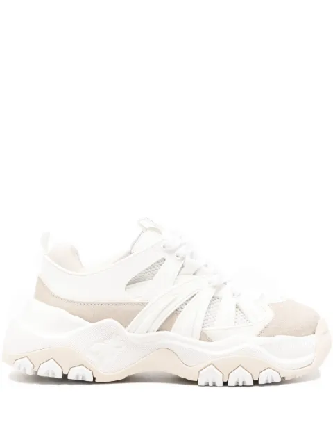 Patrizia Pepe cutout panelled sneakers
