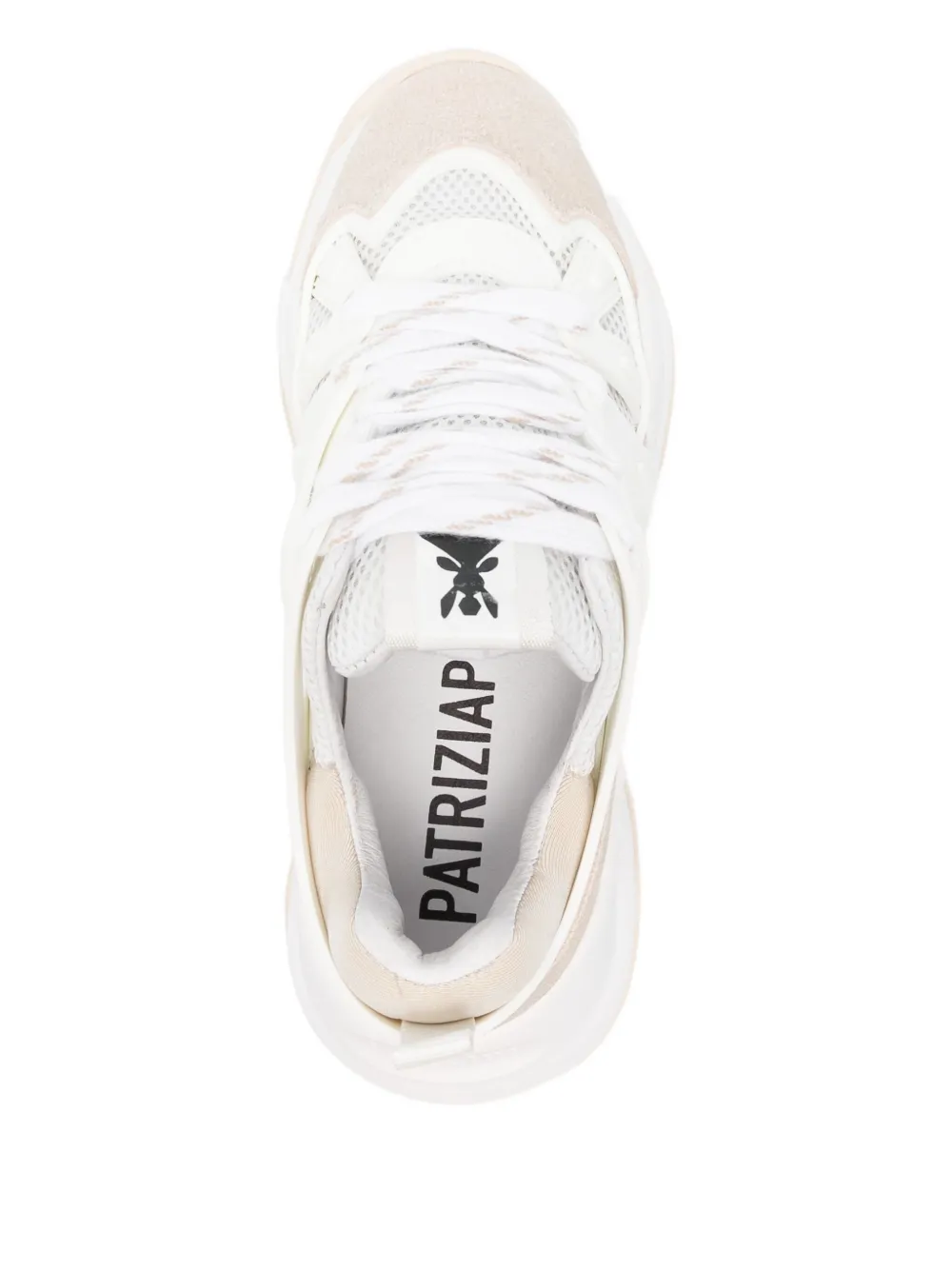 Patrizia Pepe Sneakers met vlakken Wit