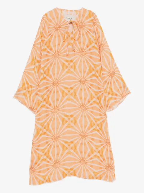Little Bambah vestido camisero con estampado geométrico