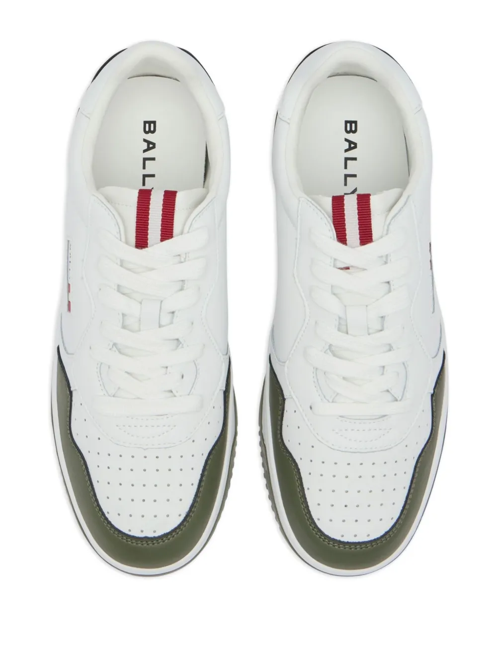 Jasper Ribbon-Detail Leather Sneakers