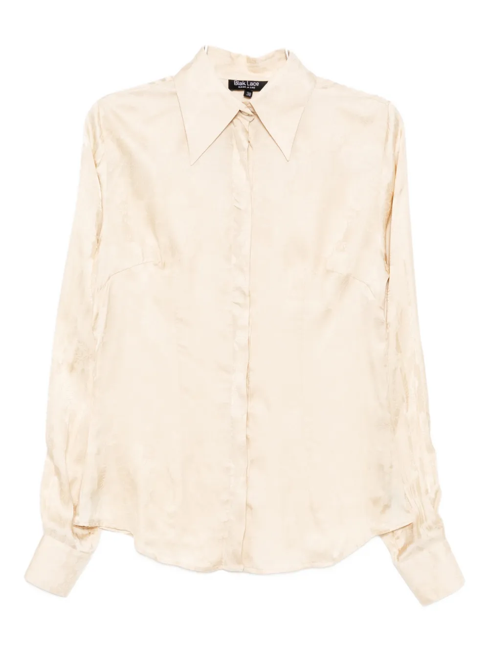 Blaklace Floral-printed Top In Neutral